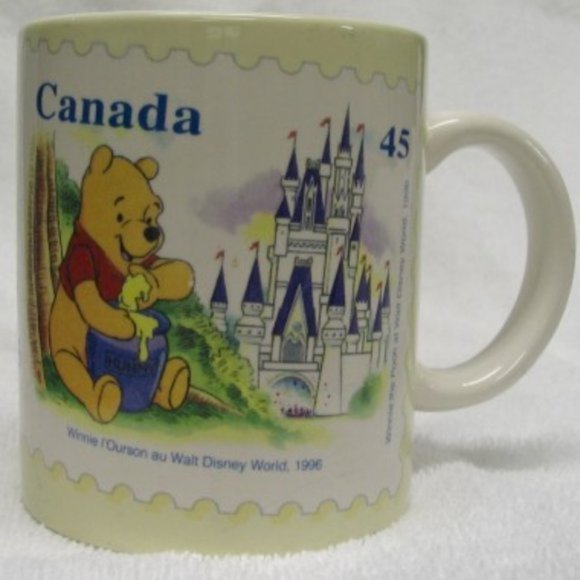 Disney Winnie the Pooh Stamp Canada Mug - Picture 7 of 8